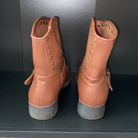 Faux Leather Booties - Picture 7 of 10